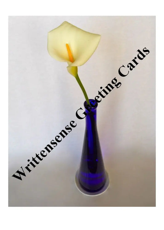 Calla Lily Birthday Card (1 10 30 And 50 Pcs) Paper Products