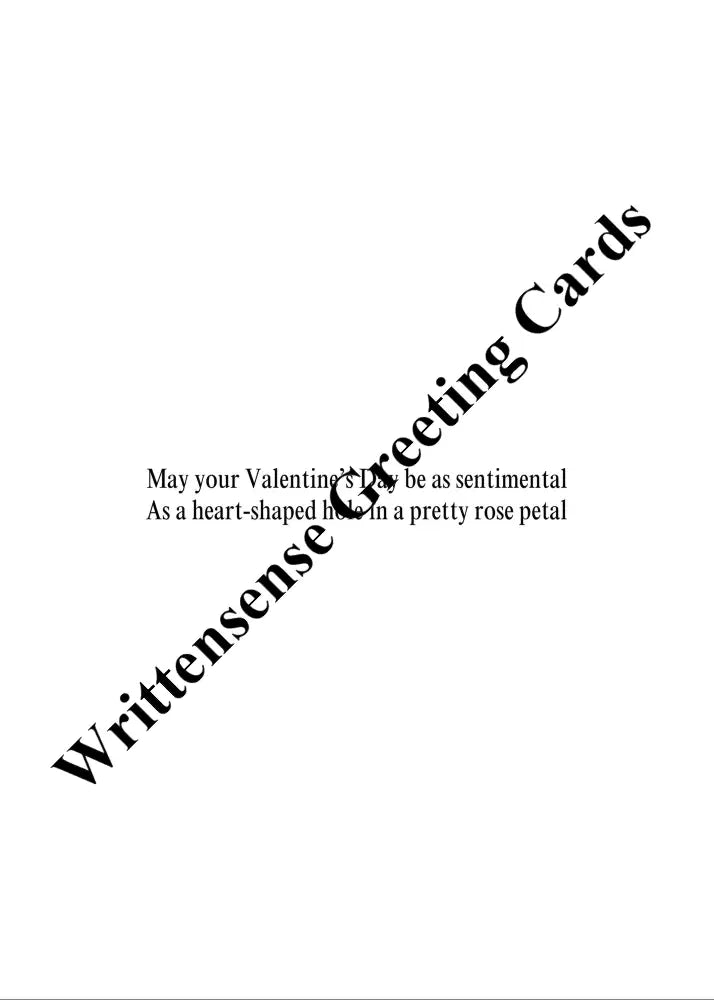 Heart-Shaped–Rose-Petal Hole Valentine’s Day Card (1 10 30 and 50 pcs) - Paper products