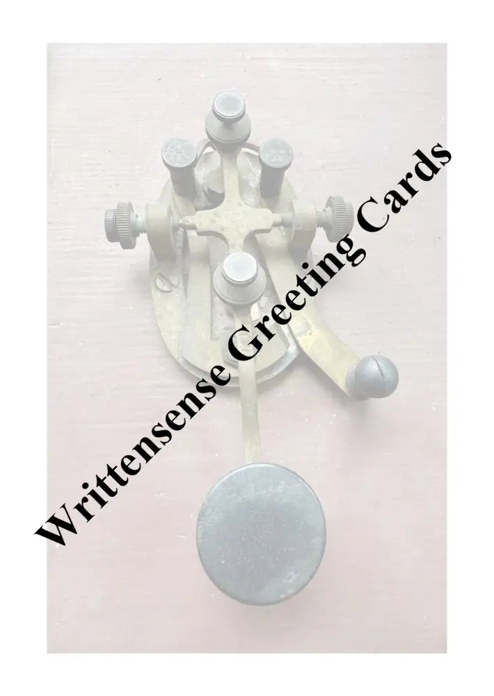 Morse Code Anniversary or Valentine’s Day Card (1 10 30 and 50 pcs) - Paper products